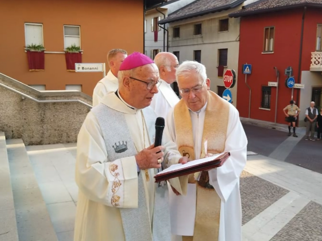 Mandi mons. Diego, che il Signôr ti vedi in glorie